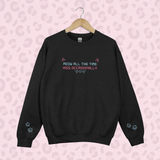 meow (allthetime) sweater