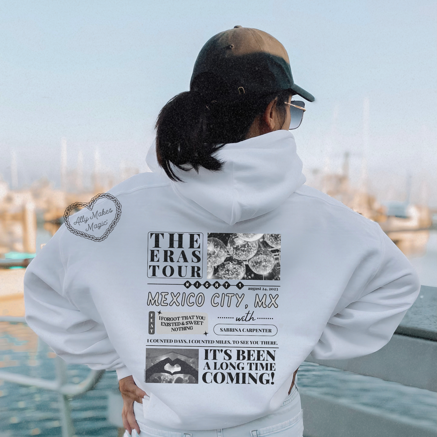 mexico city night 1 hoodie *custom*