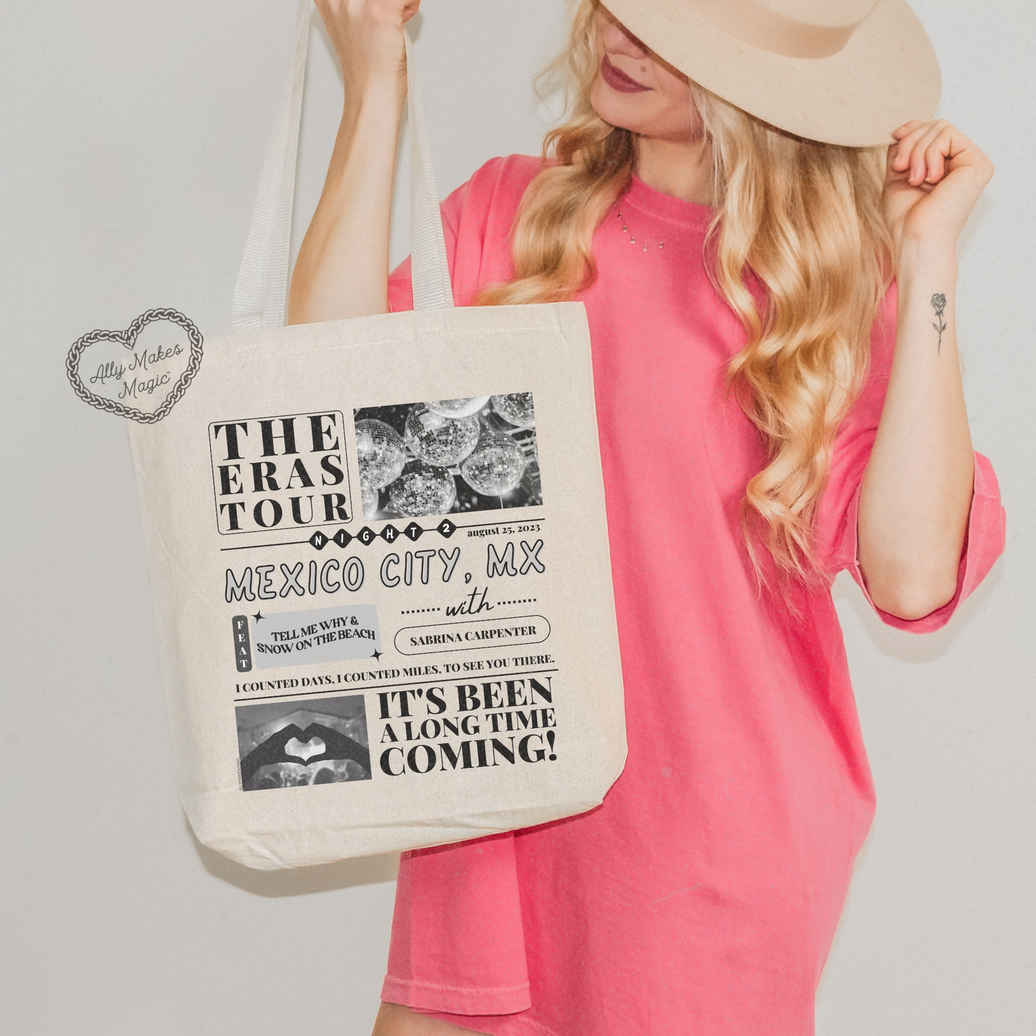 mexico city night 2 tote bag *custom*