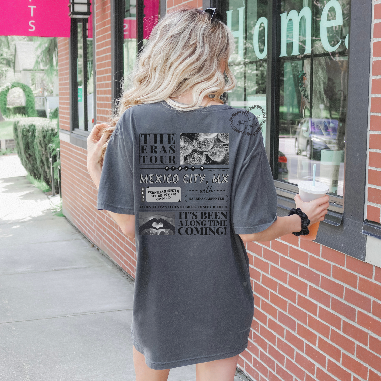 mexico city night 3 tee | comfort colors *custom*