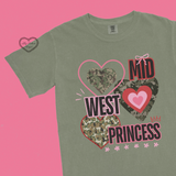 mid west princess tee | comfort colors