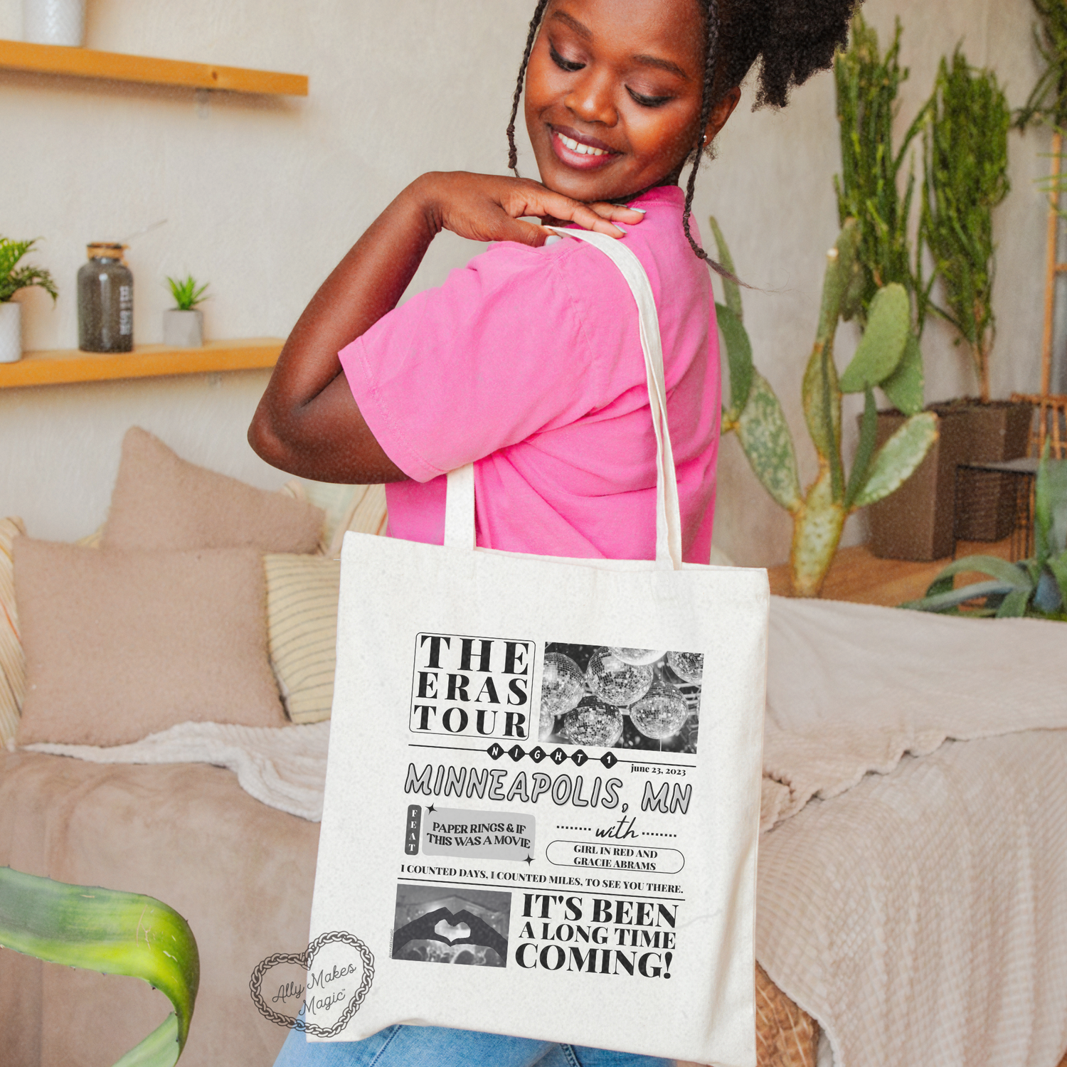minneapolis night 1 tote bag *custom*