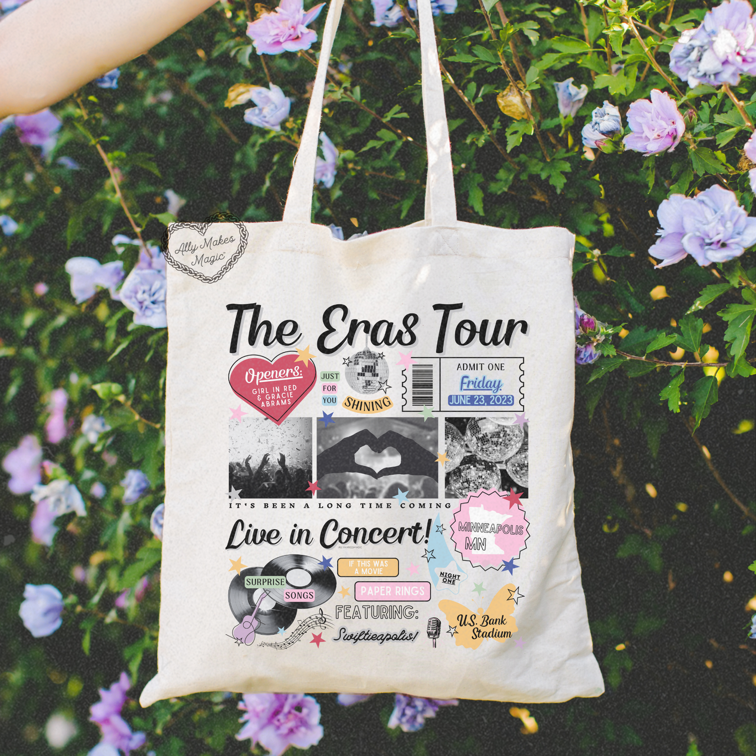 minneapolis night 1 tote bag *custom*