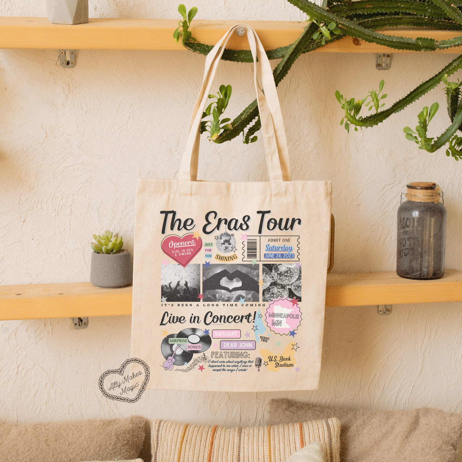 minneapolis night 2 tote bag *custom*