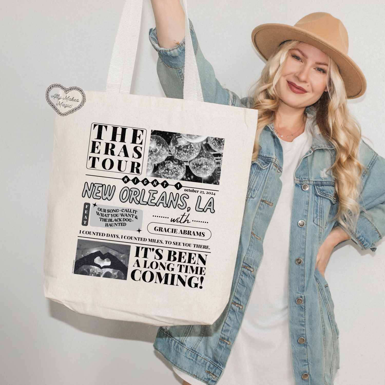 new orleans night 1 tote bag