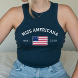 miss americana racerback