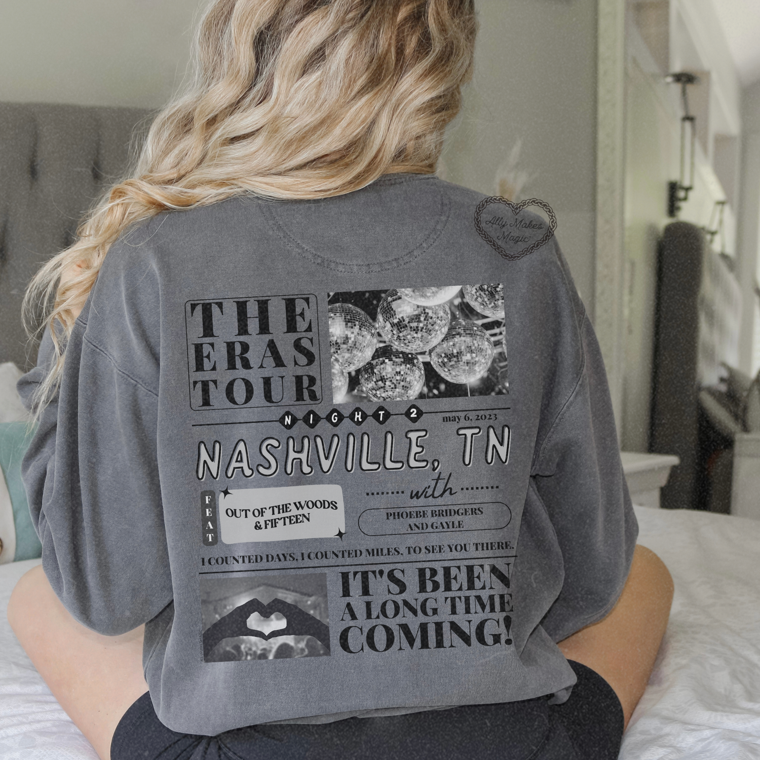 nashville night 2 pullover | comfort colors *custom*