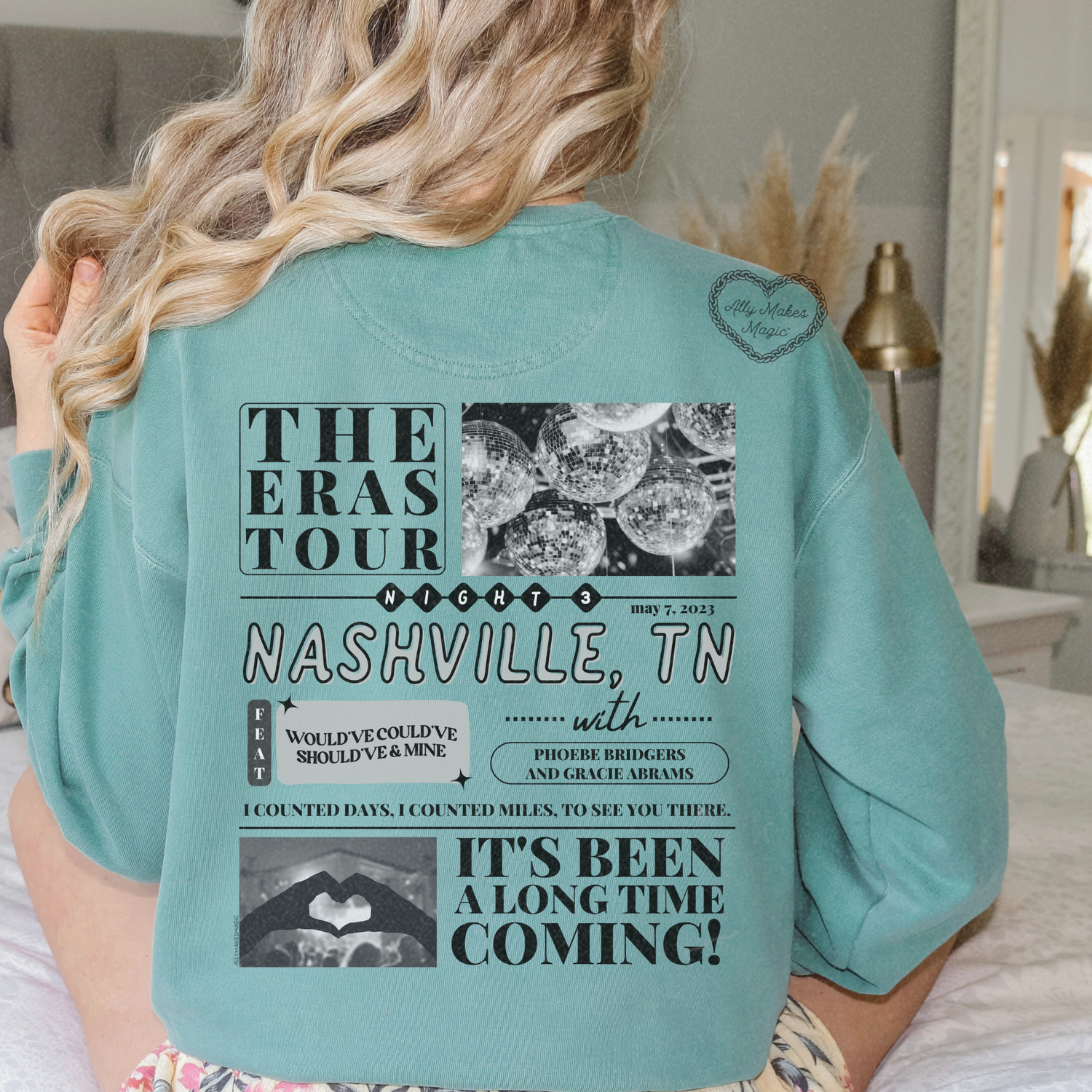 nashville night 3 pullover | comfort colors *custom*