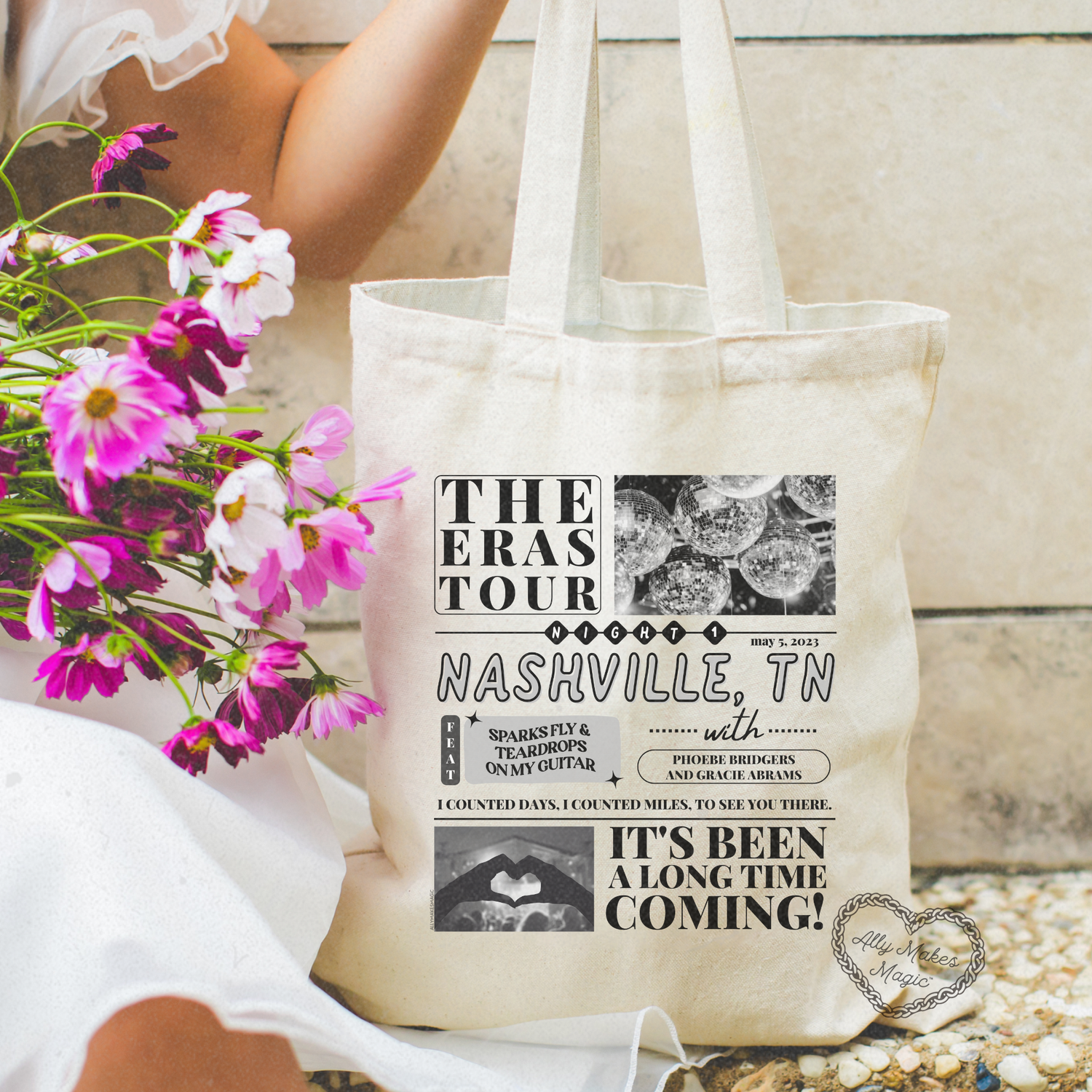 nashville night 1 tote bag *custom*