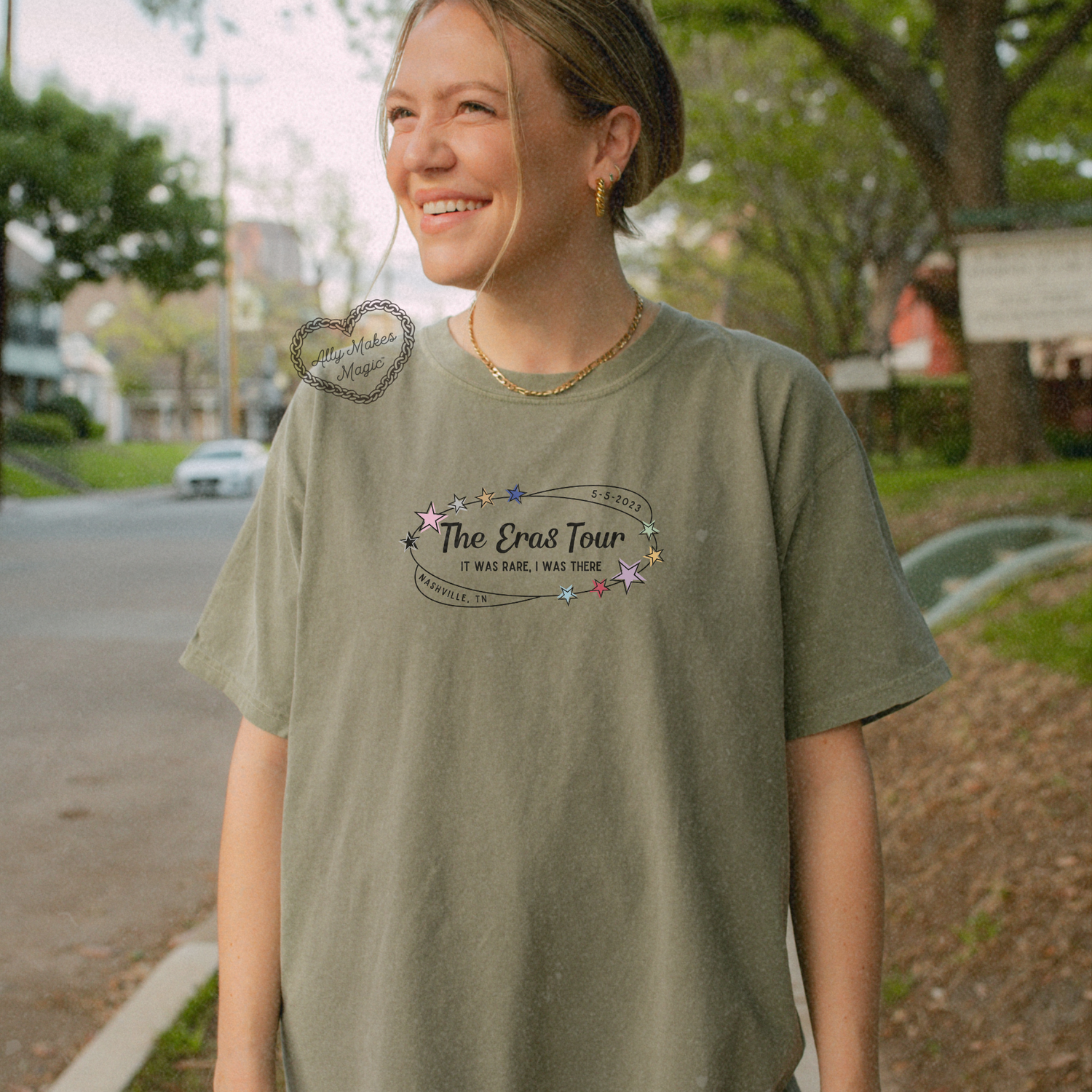 nashville night 1 tee | comfort colors *custom*