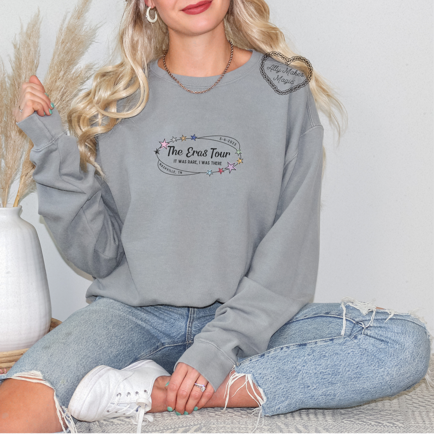 nashville night 2 retro pullover | comfort colors