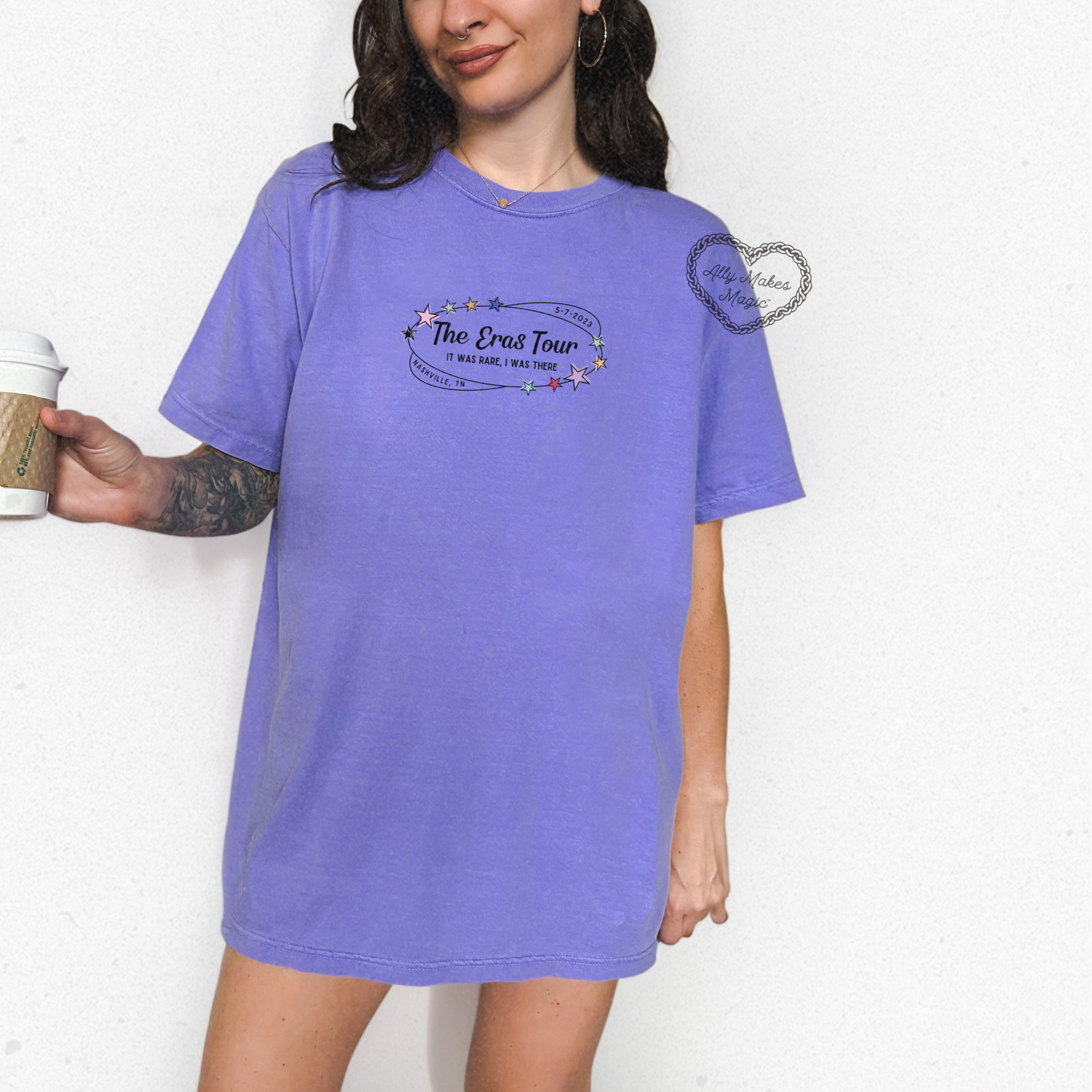 nashville night 3 tee | comfort colors *custom*