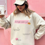 new years yet? sweater