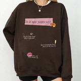 new years yet? sweater