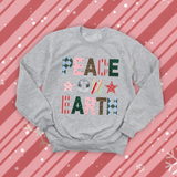 peace on earth sweater