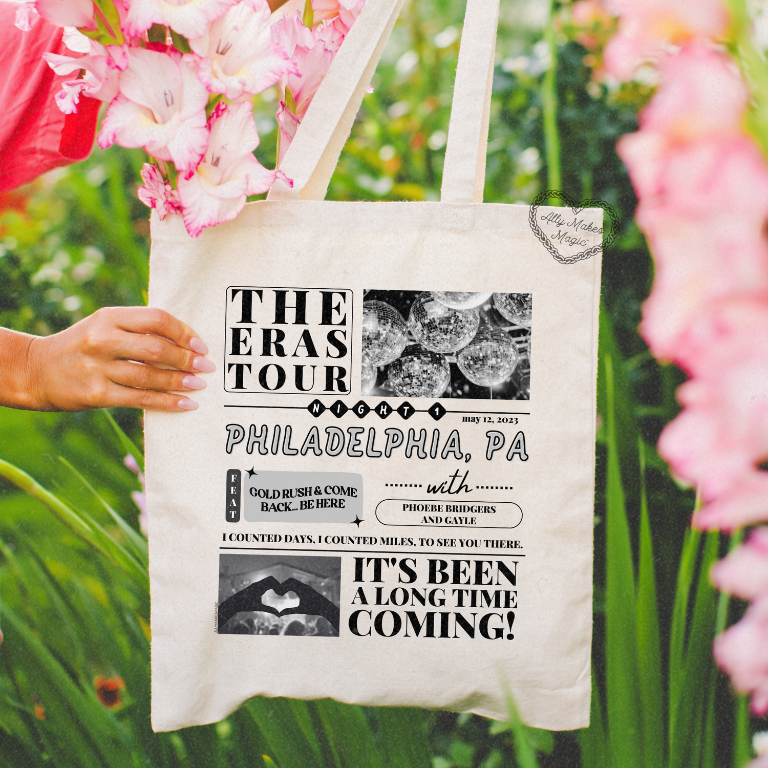 philadelphia night 1 tote bag *custom*