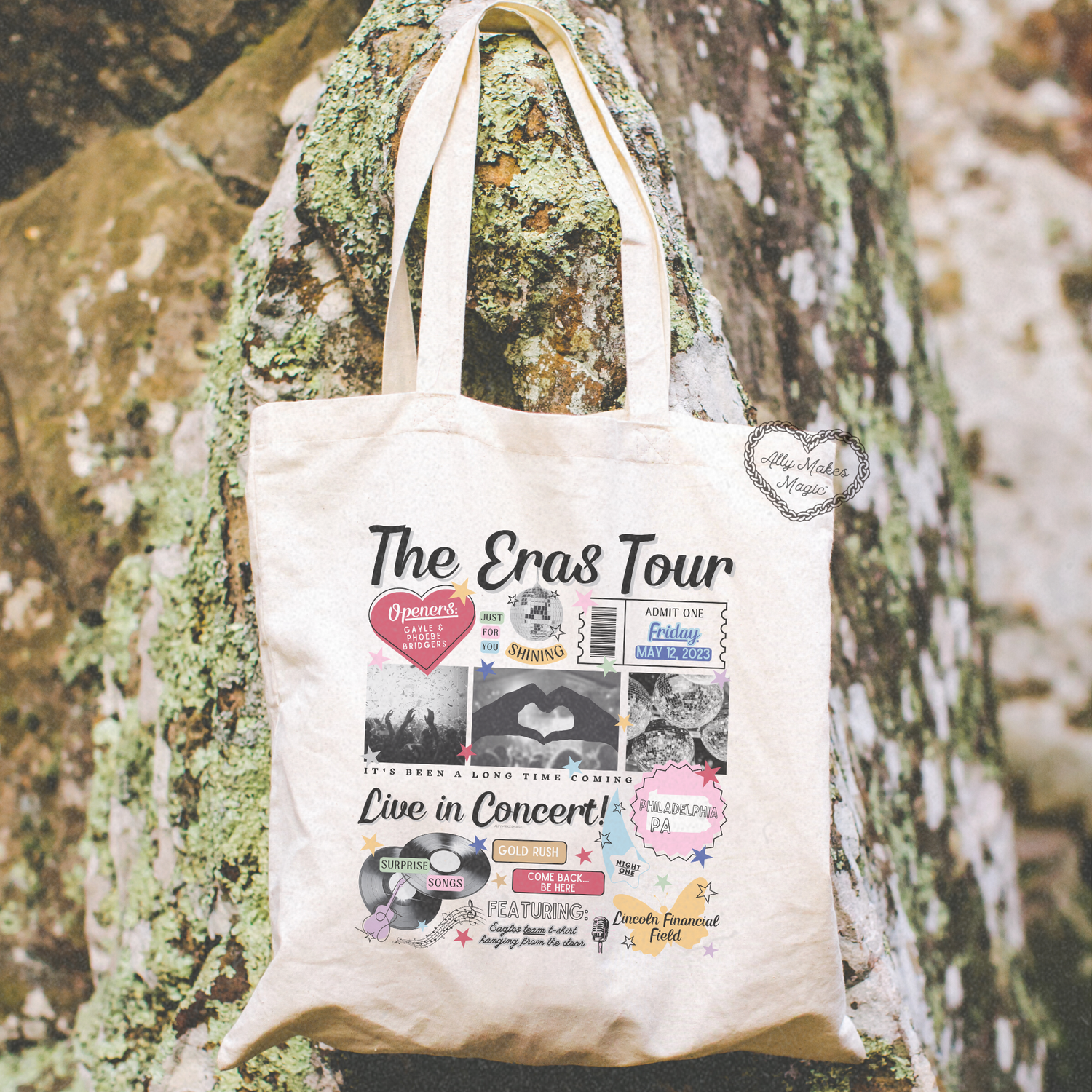 philadelphia night 1 tote bag *custom*