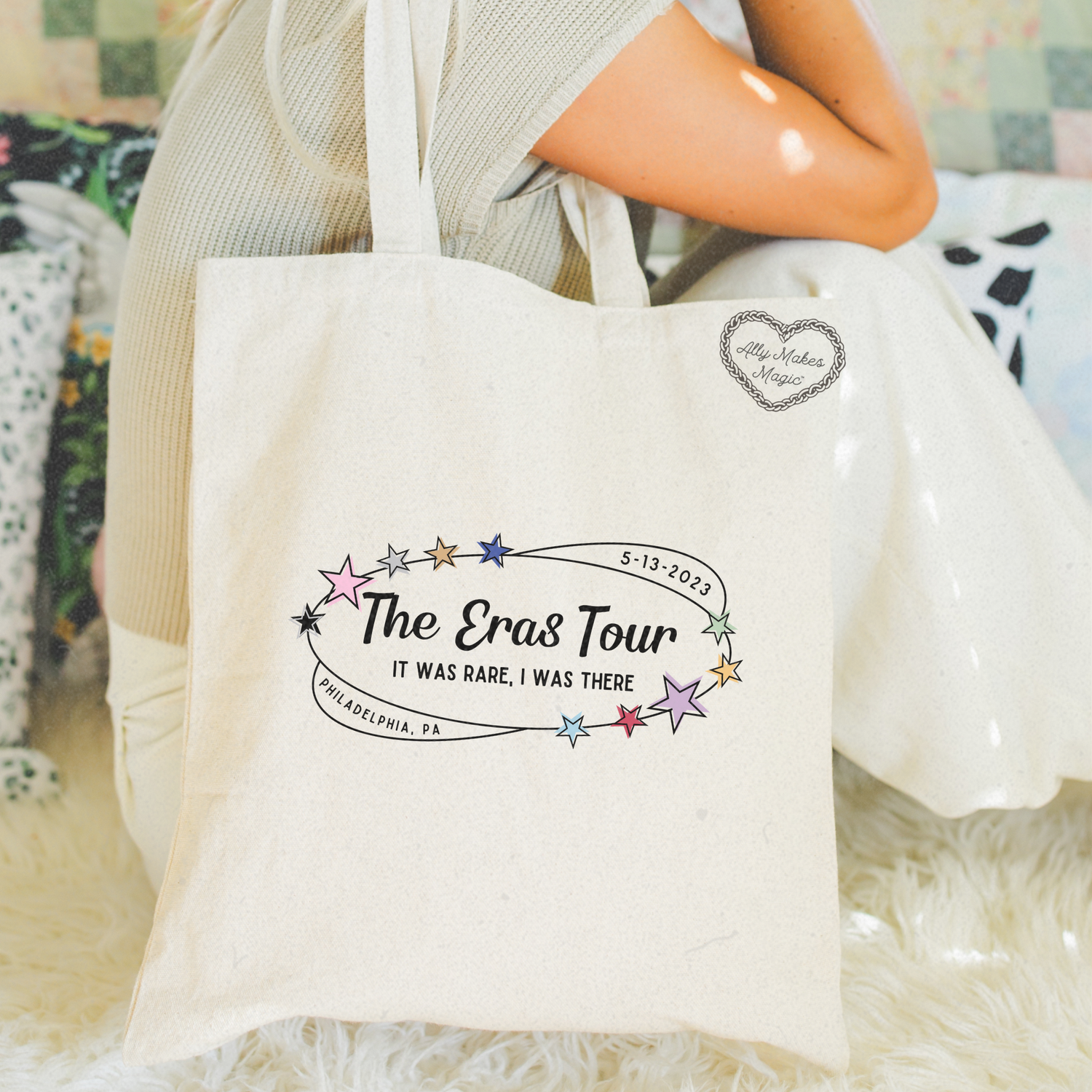 philadelphia night 2 tote bag *custom*