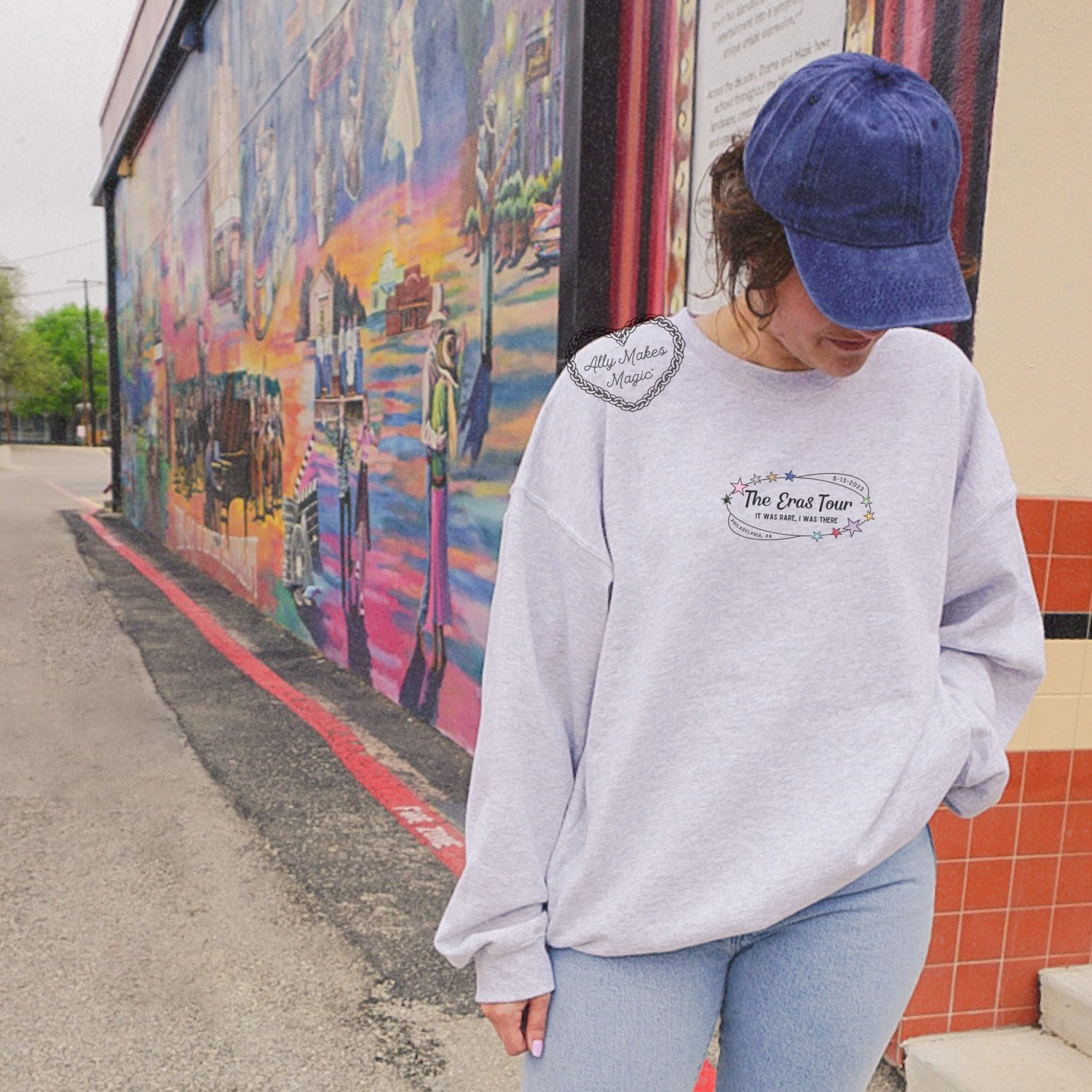 philadelphia night 2 sweater | gildan *custom*