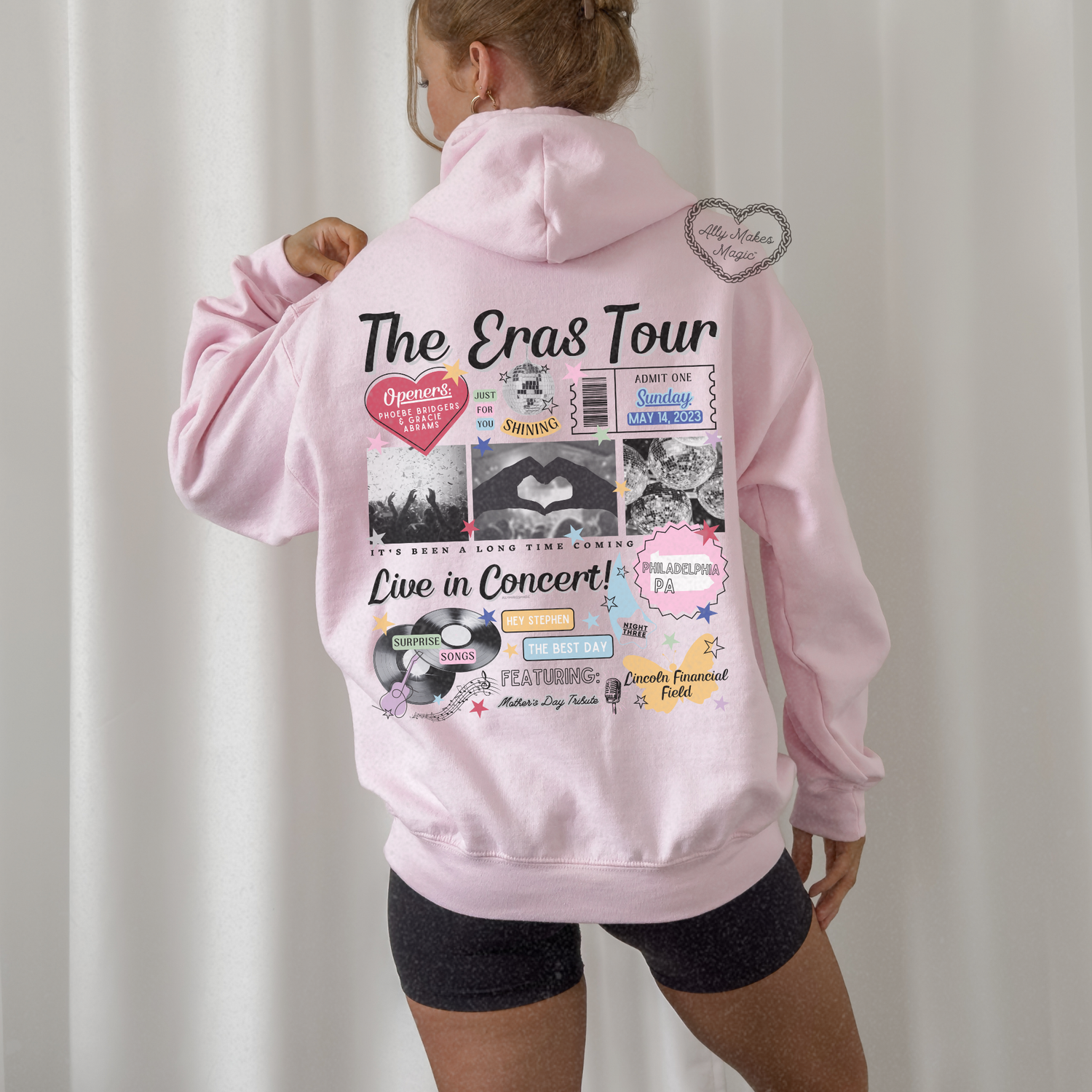 philadelphia night 3 hoodie *custom*