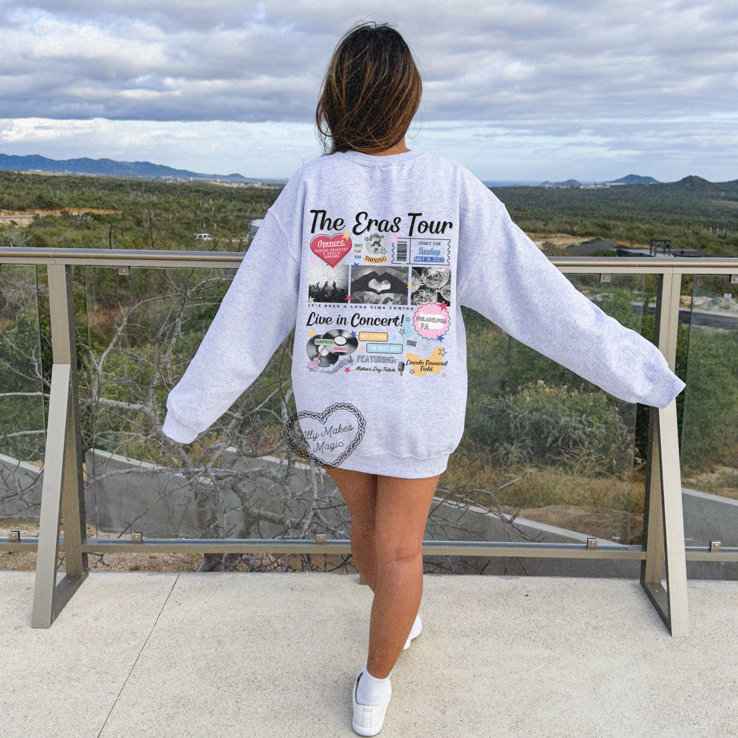 philadelphia night 3 sweater | gildan *custom*