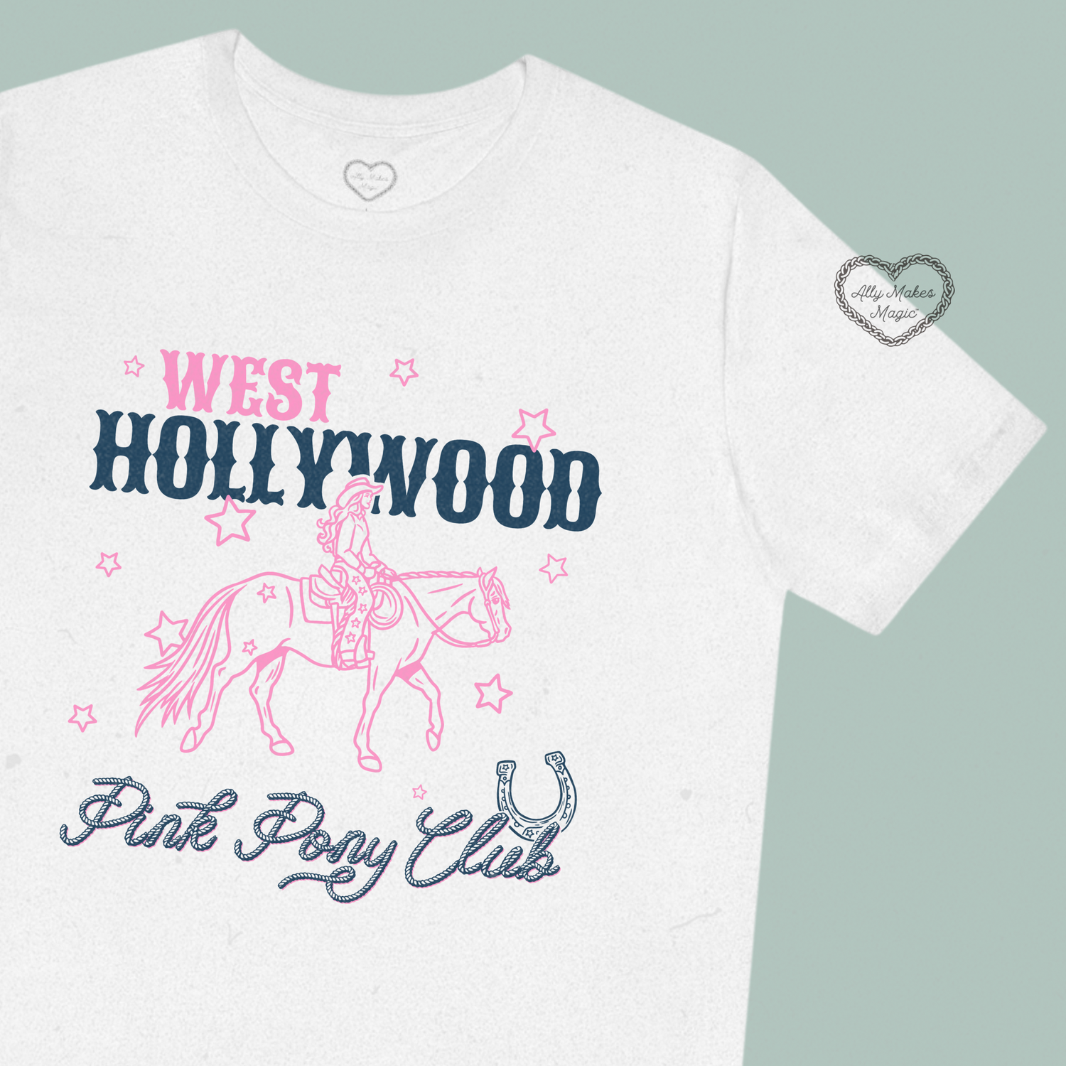 pink pony club tee