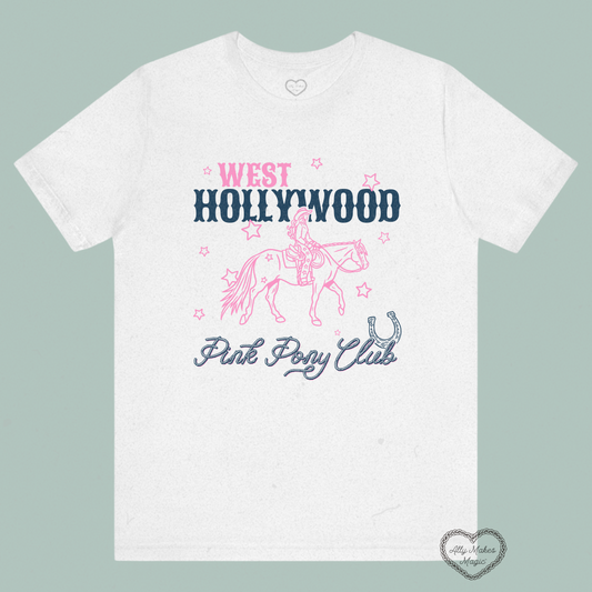 pink pony club tee