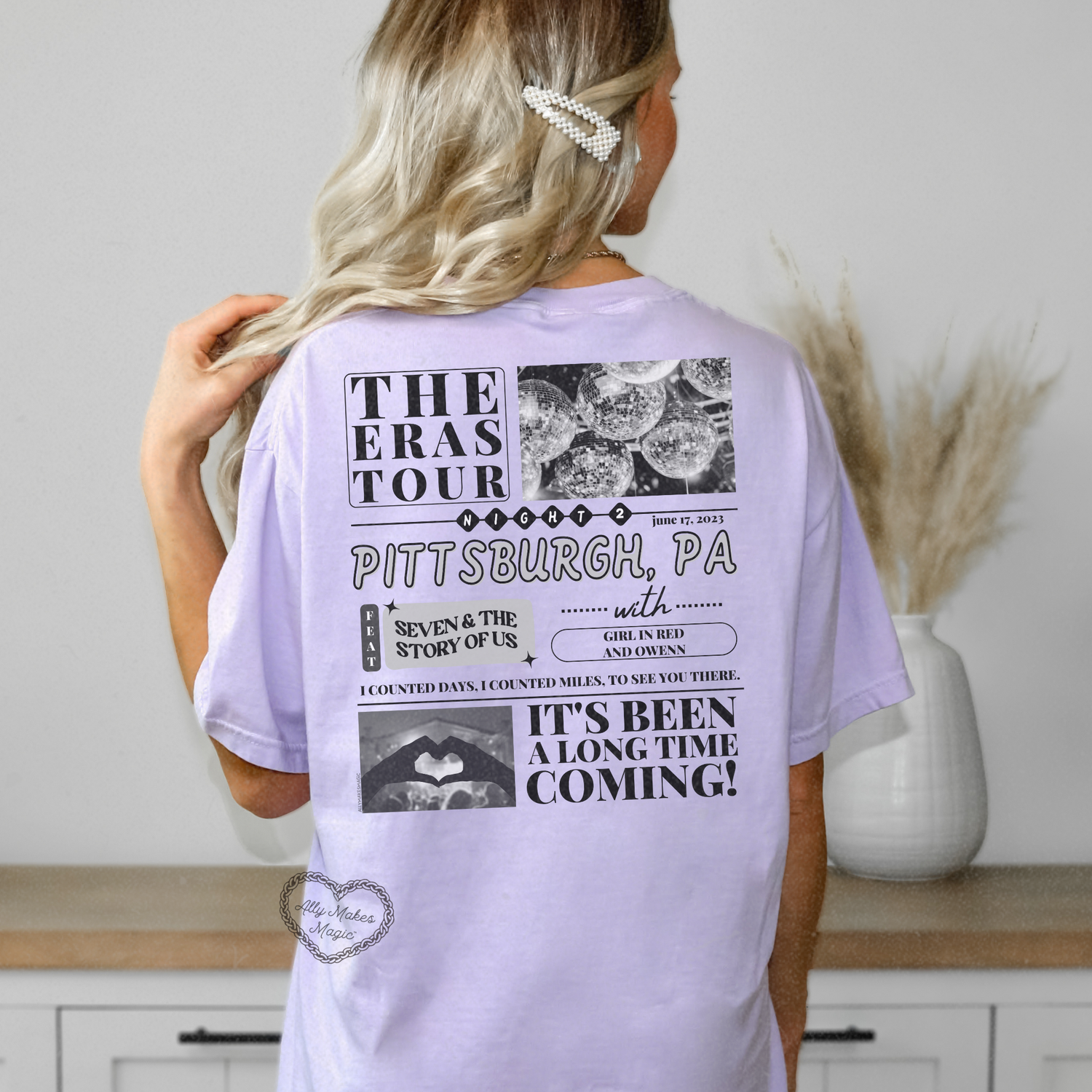 pittsburgh night 2 tee | comfort colors *custom*