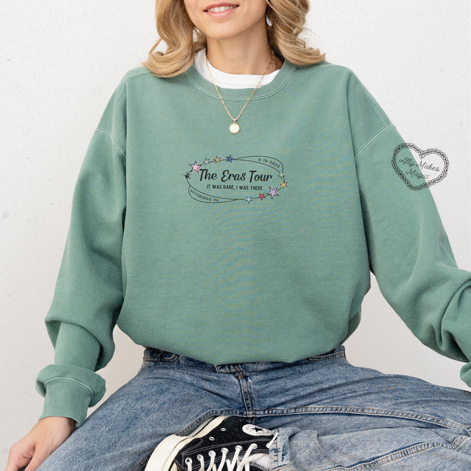 pittsburgh night 1 pullover | comfort colors *custom*