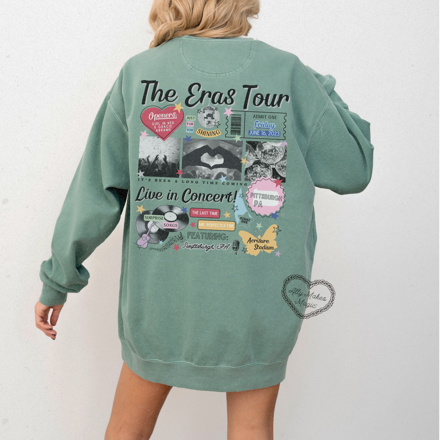 pittsburgh night 1 pullover | comfort colors *custom*