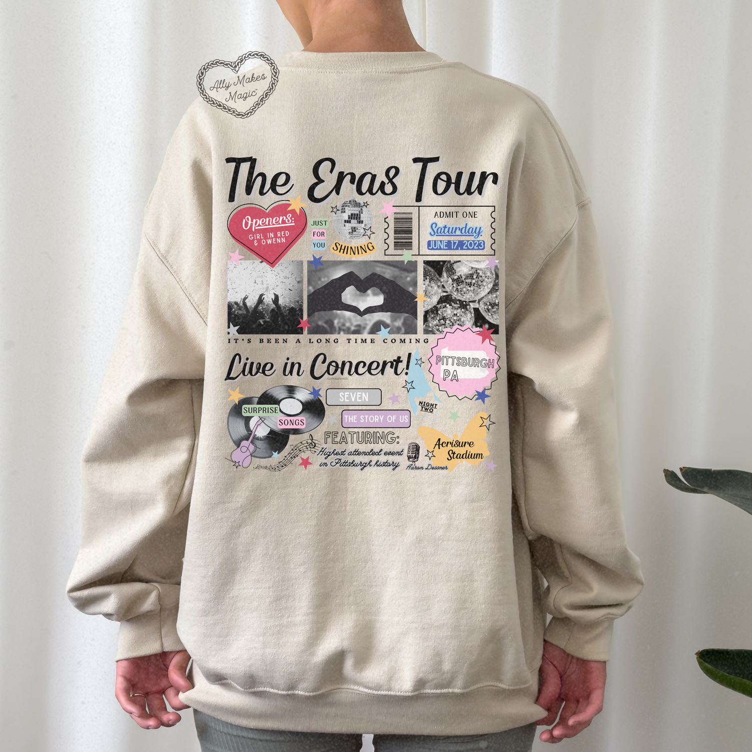 pittsburgh night 2 sweater | gildan *custom*