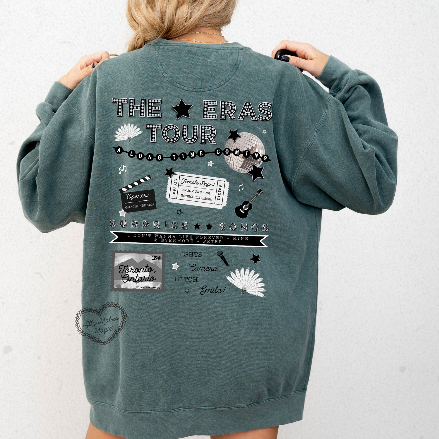 toronto night 2 pullover | comfort colors *custom*