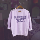 purple's cool pullover