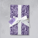 purple's cool wrapping paper