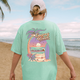 cousins beach retro tee