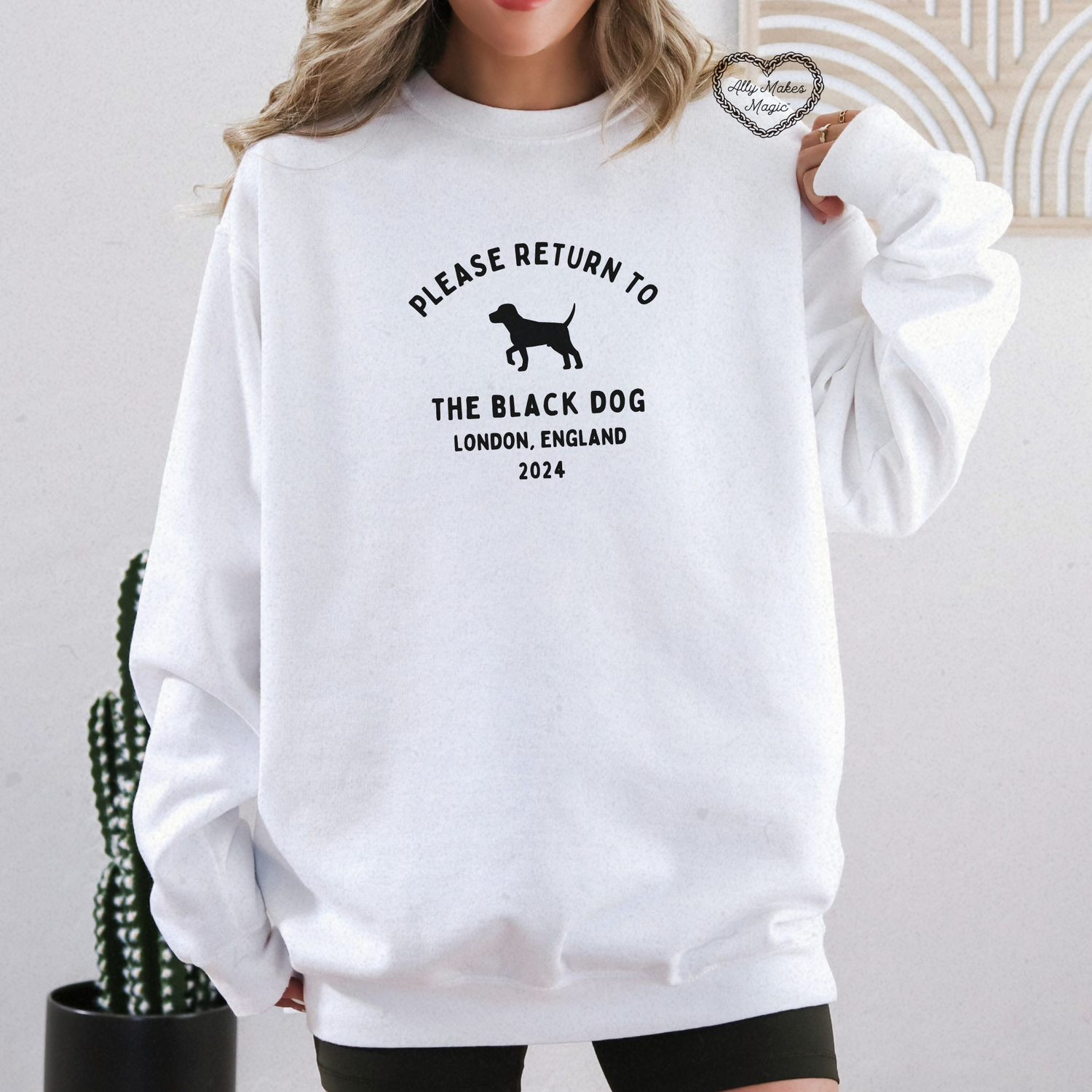 return to taylor: the tortured poets department crewneck