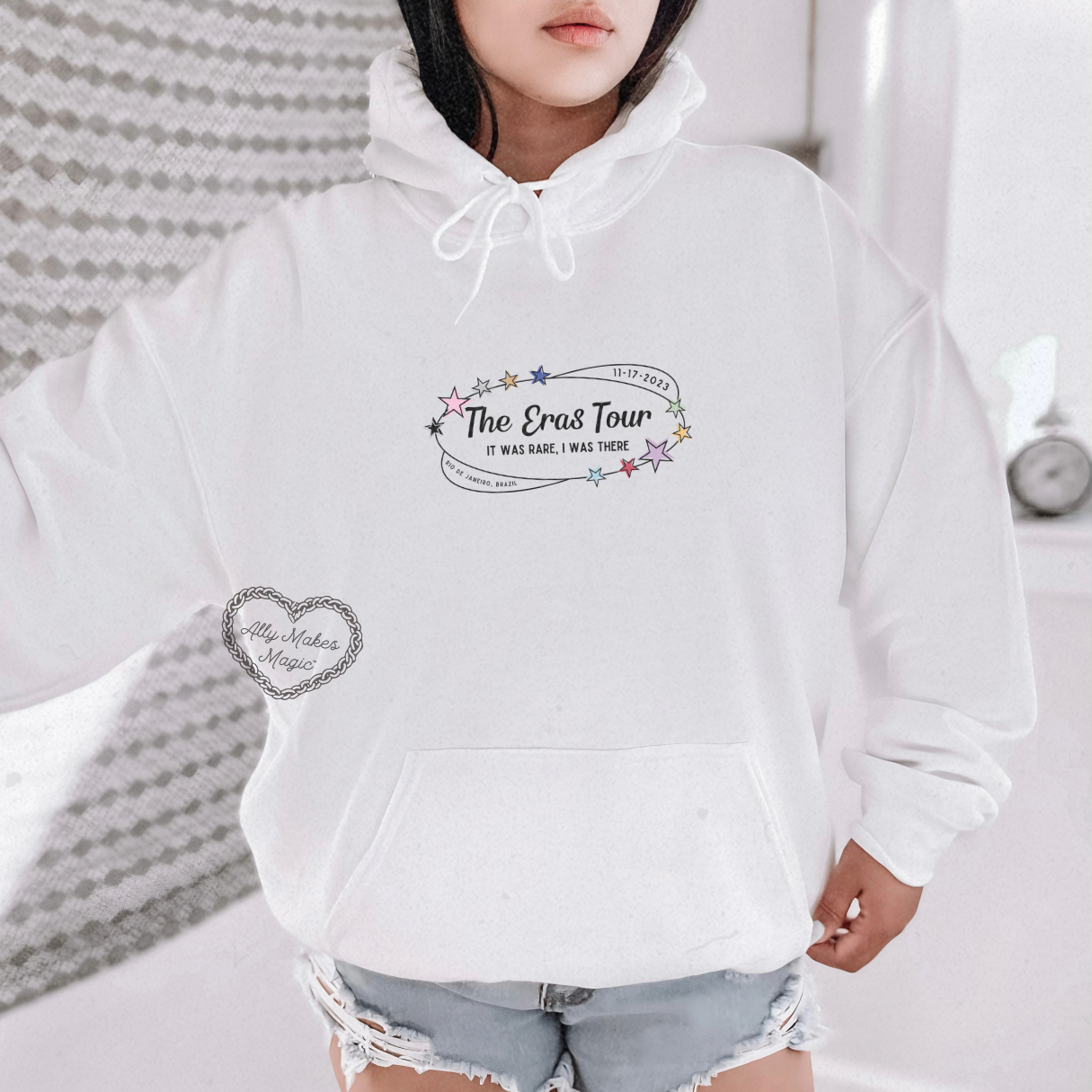 rio de janeiro night 1 retro hoodie