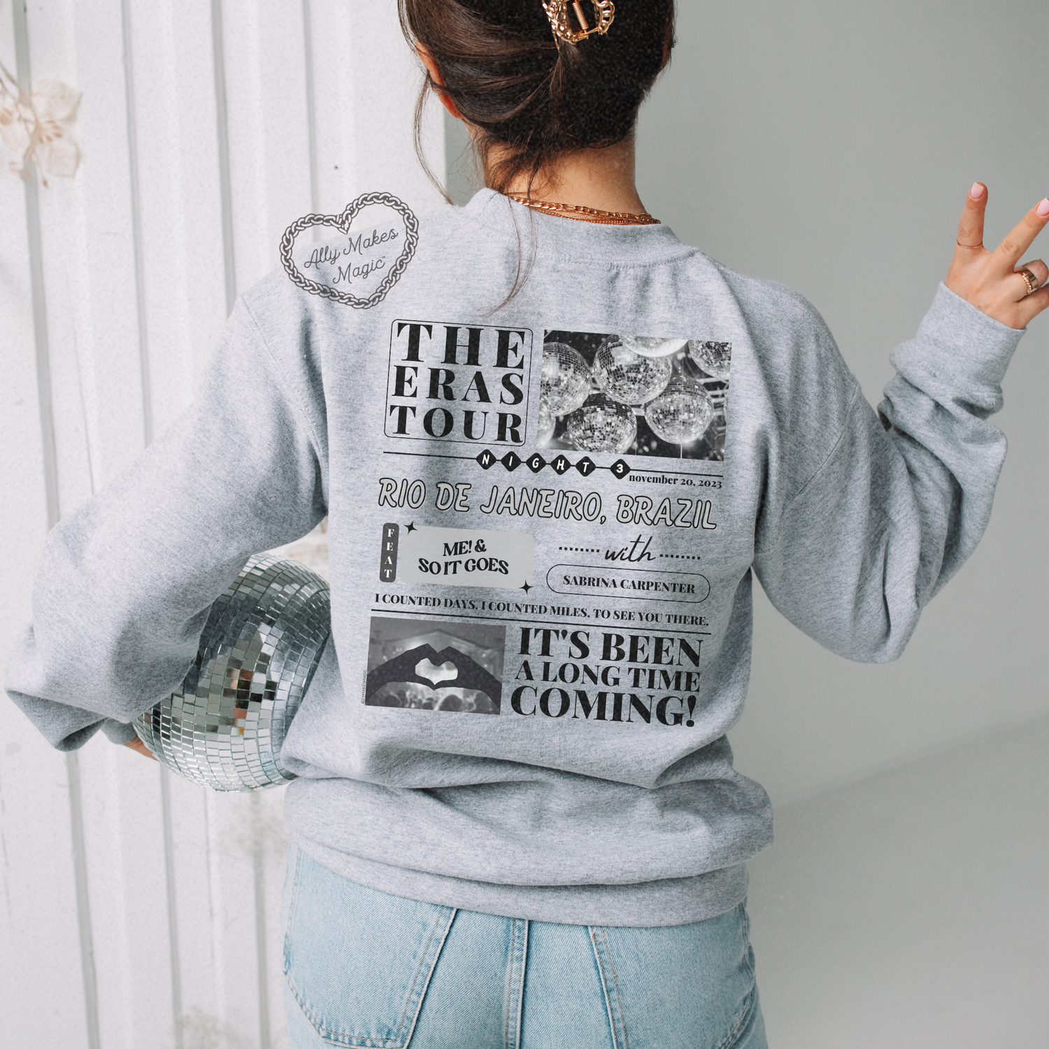 rio de janeiro night 3 sweater | gildan *custom*