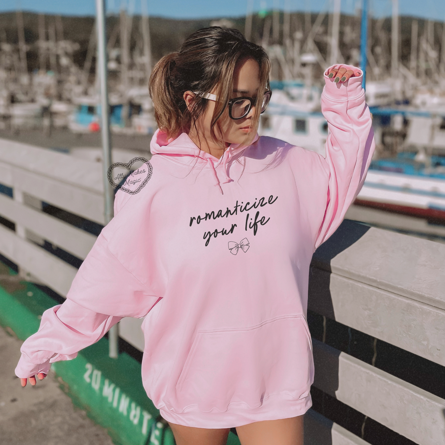 romanticize your life hoodie