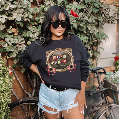 rose garden crewneck