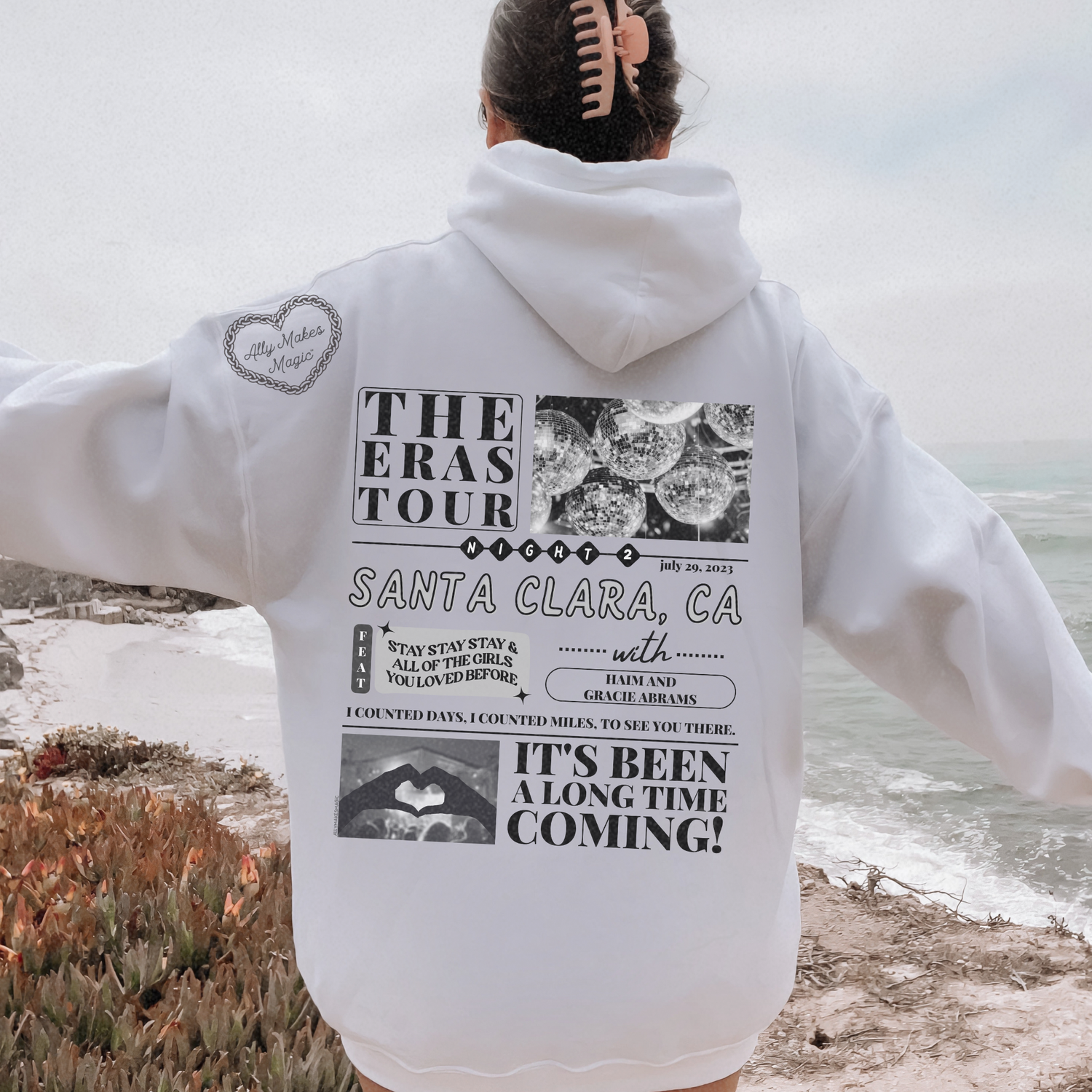 santa clara night 2 hoodie *custom*