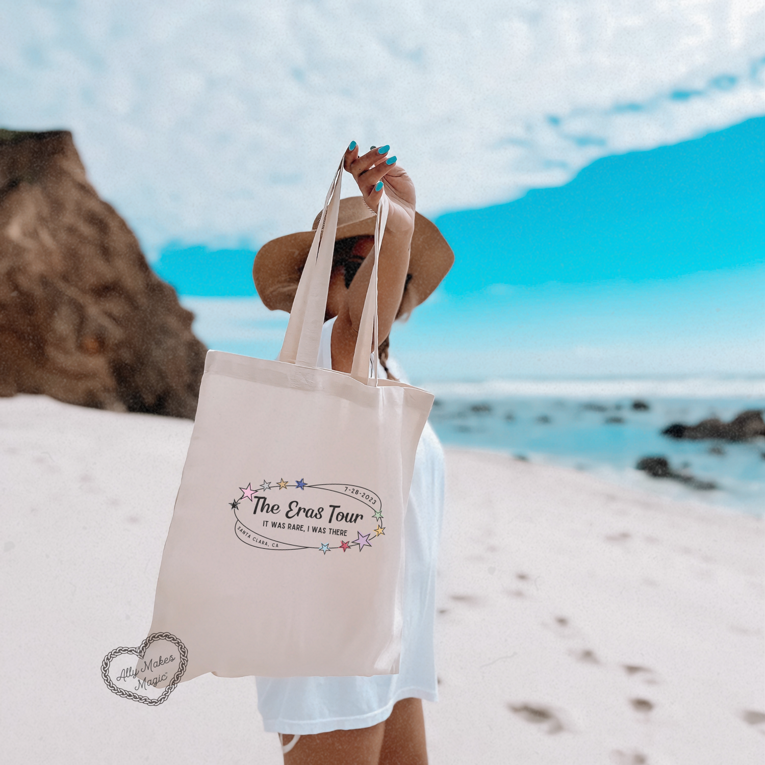 santa clara night 1 tote bag *custom*