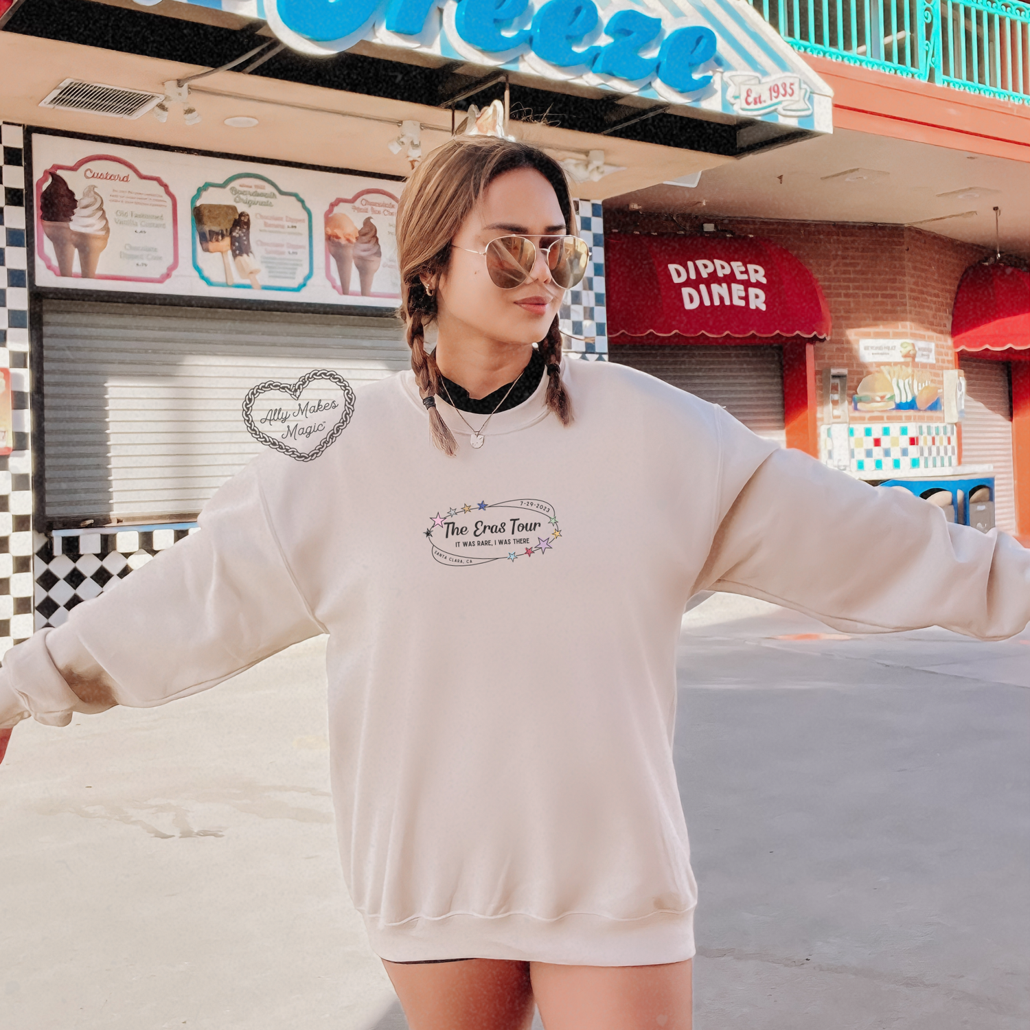 santa clara night 2 sweater | gildan *custom*