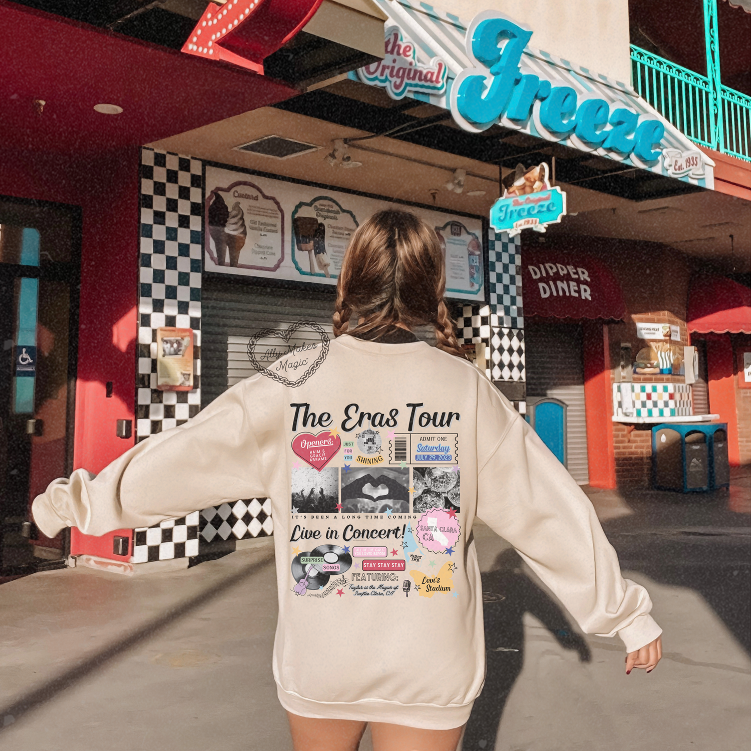 santa clara night 2 sweater | gildan *custom*