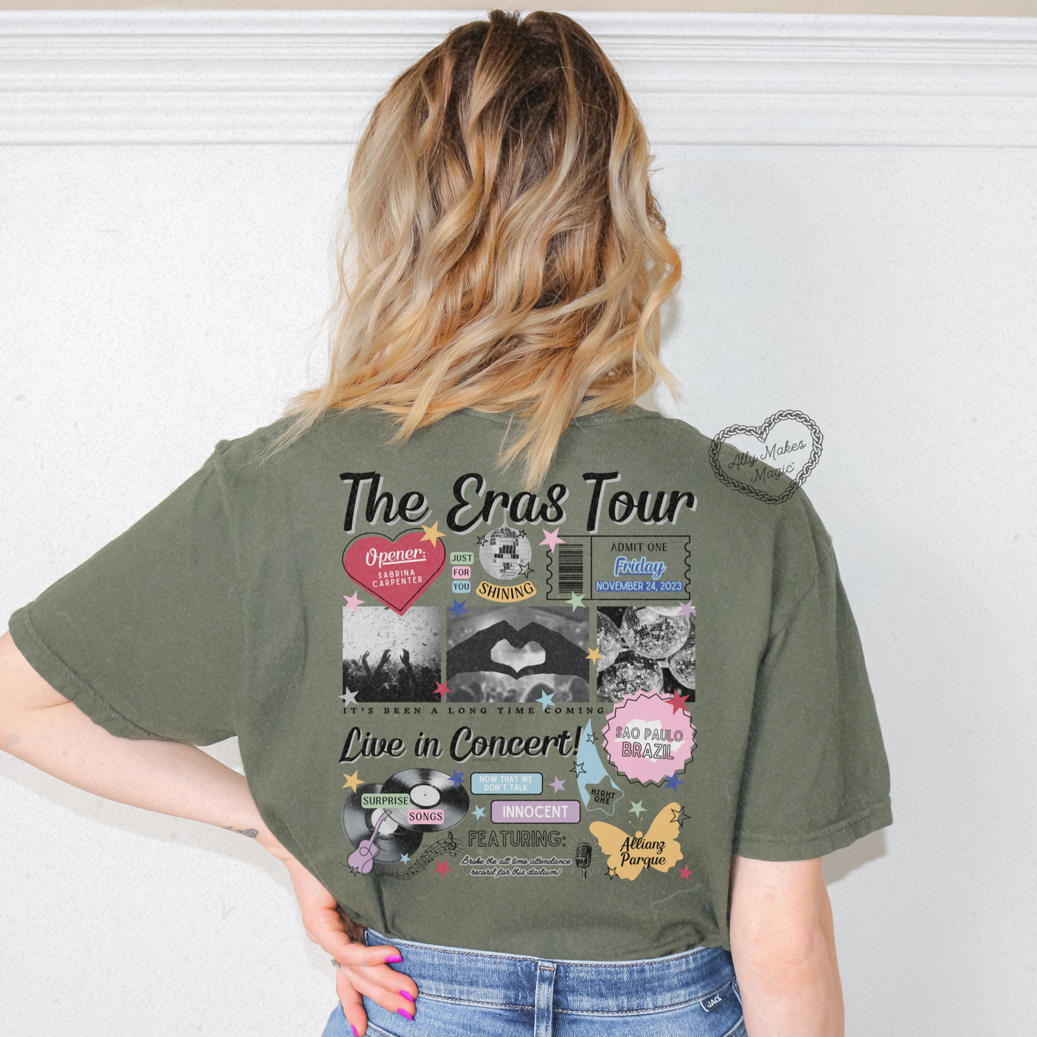 sao paulo night 1 tee | comfort colors *custom*