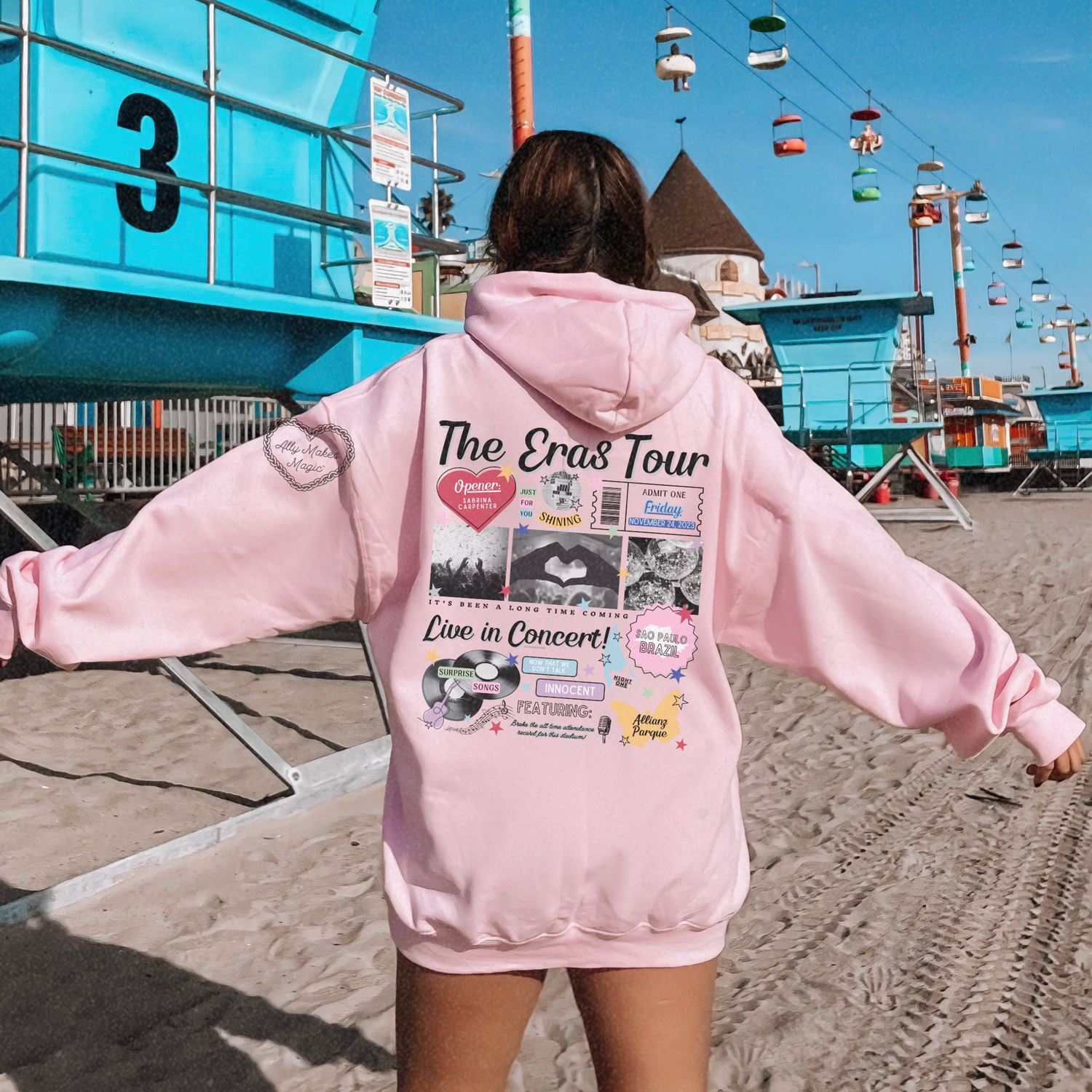 sao paulo night 1 hoodie *custom*