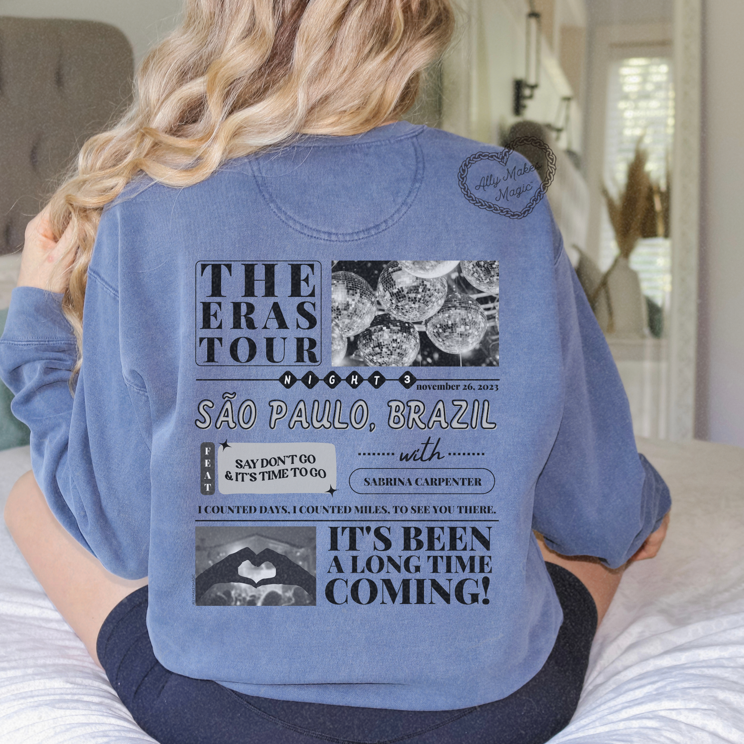 sao paulo night 3 pullover | comfort colors *custom*