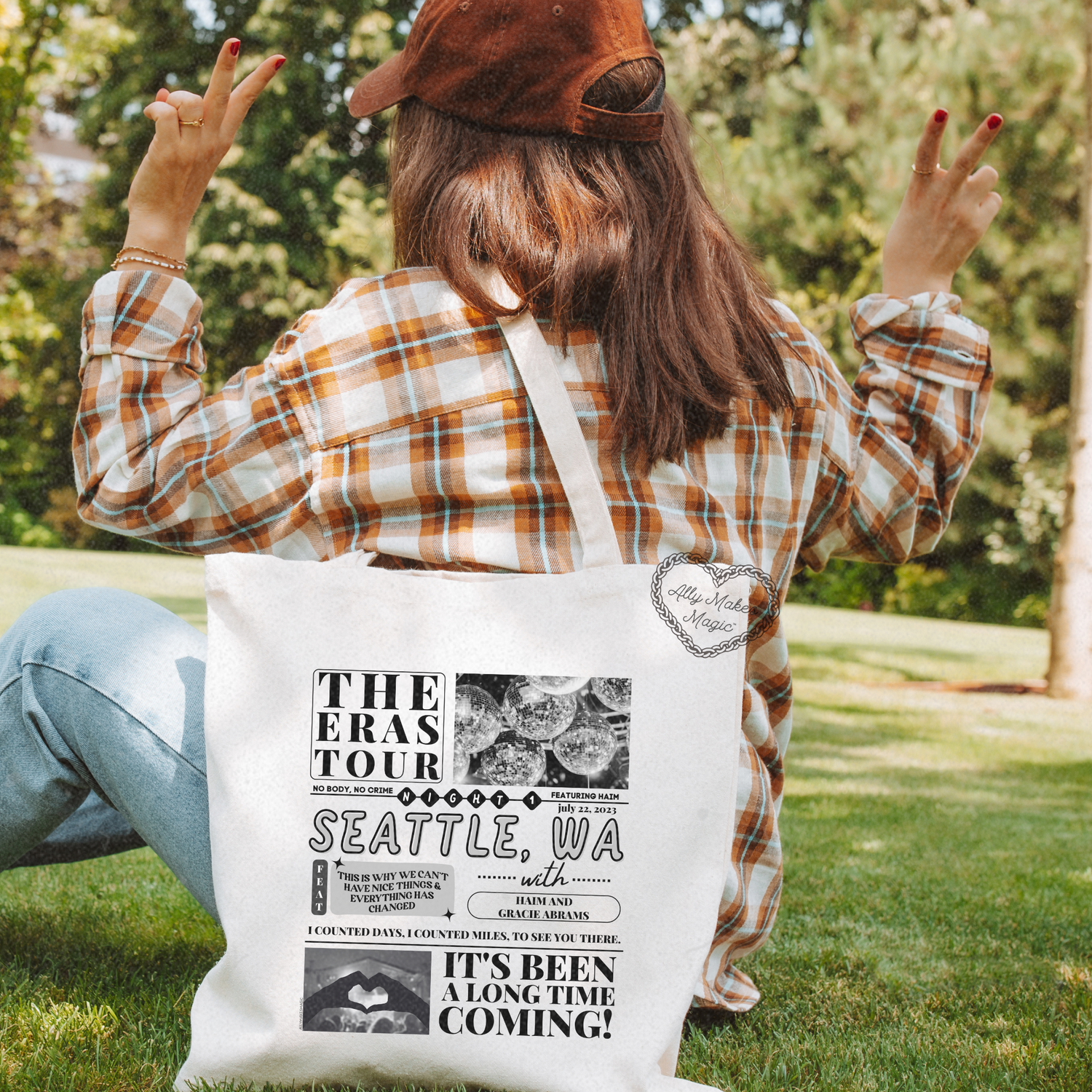 seattle night 1 tote bag *custom*