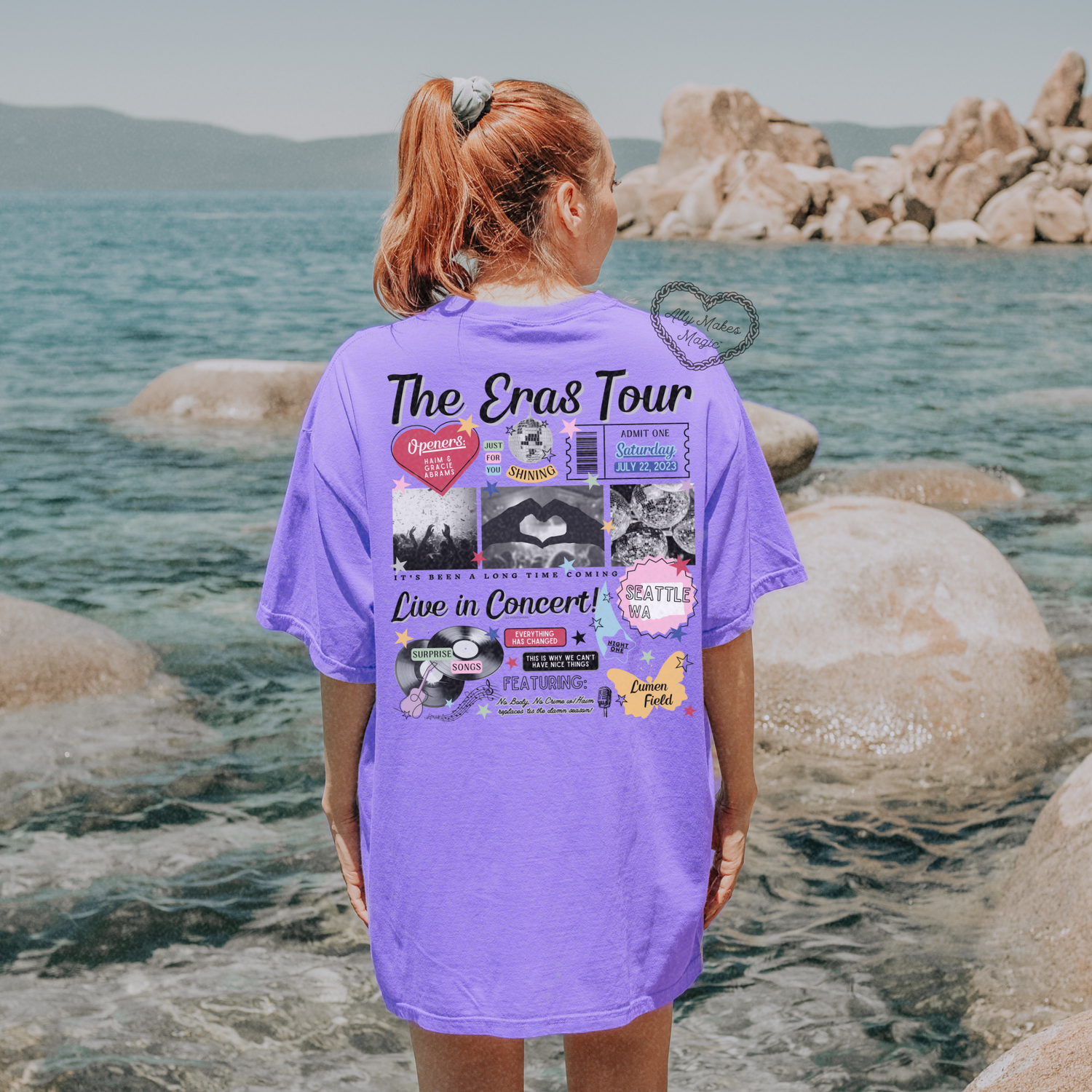 seattle night 1 tee | comfort colors *custom*