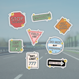 street sign stickers